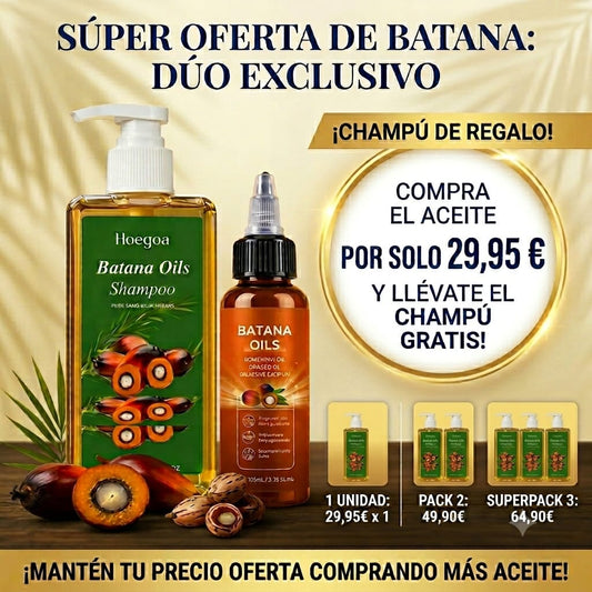 Aceite de Batana + Champú de Regalo 🎁 OFERTA EXCLUSIVA