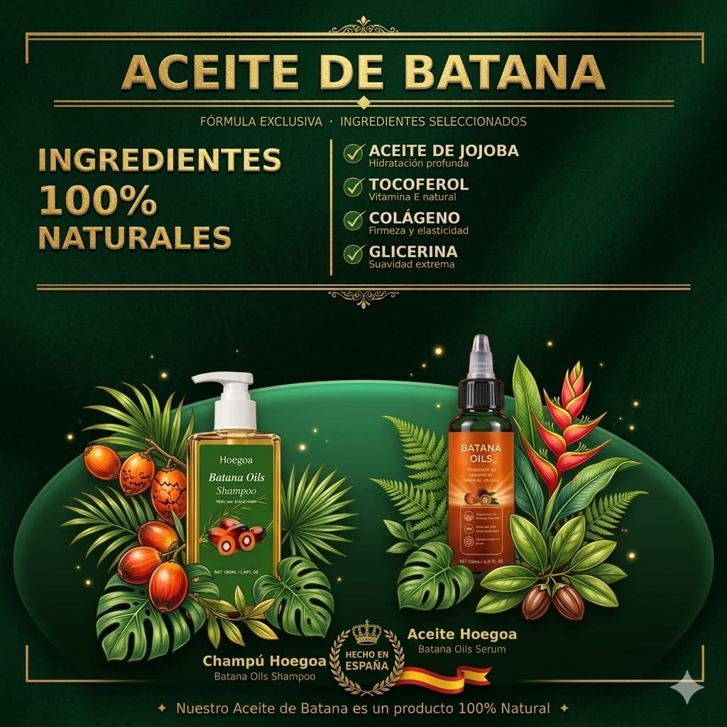 Aceite de Batana + Champú de Regalo 🎁 OFERTA EXCLUSIVA
