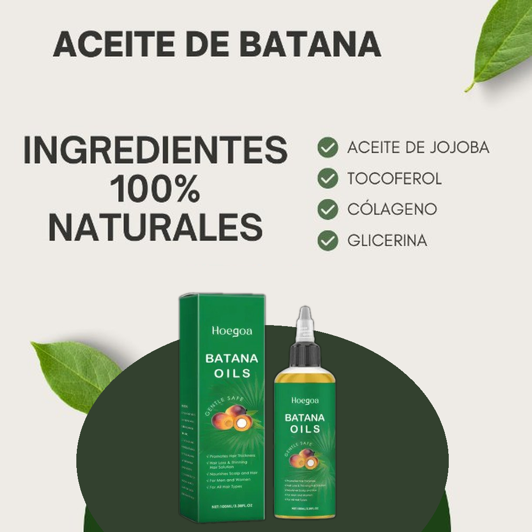 HOEGOA Aceite de Batana  XXL 100ml — Crecimiento Capilar Natural y Reparación Profunda